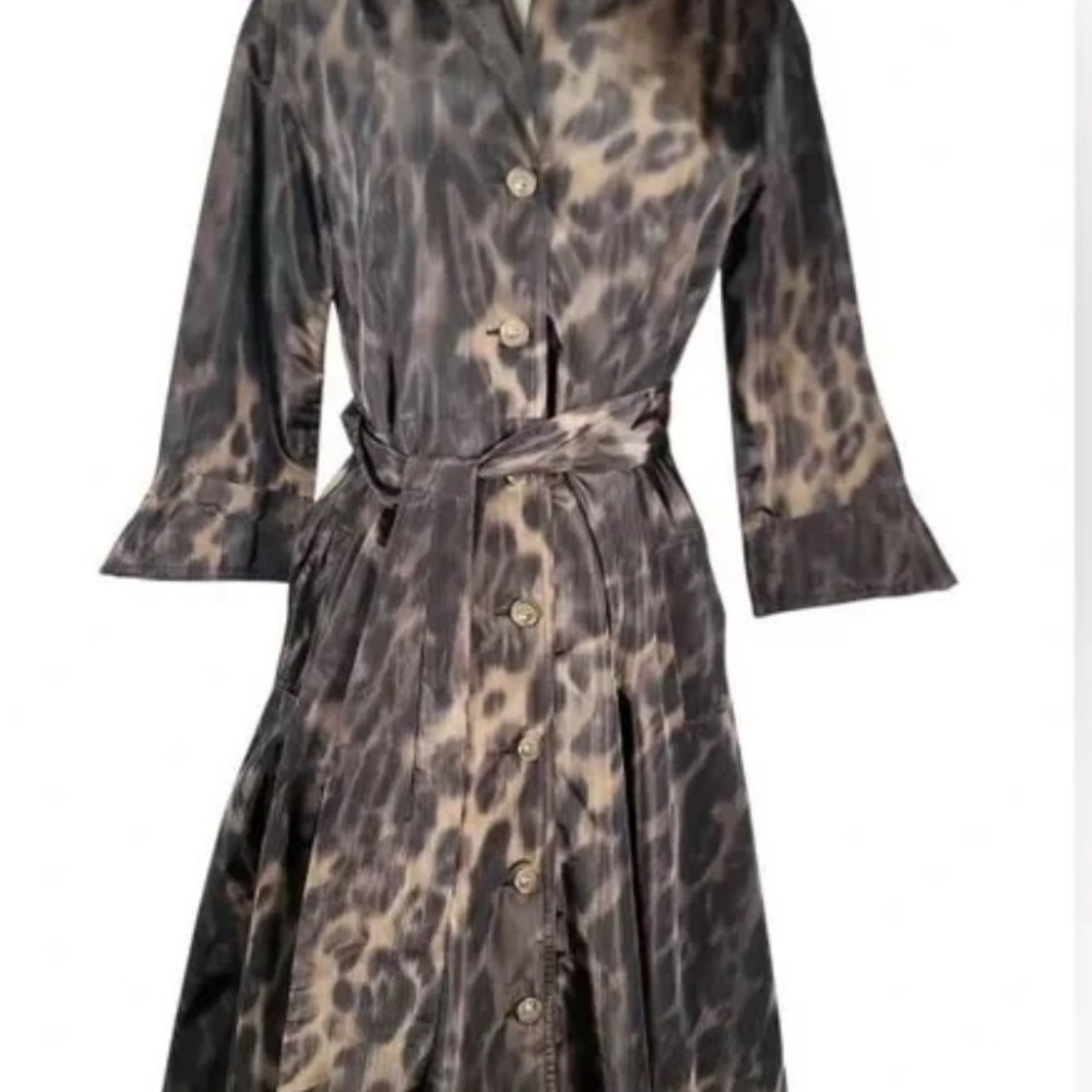 Leopard Print Women's Coat